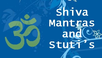 Lord Shiva mantras and shlokas