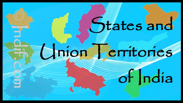 States and Union territories of India