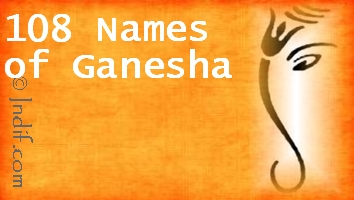 Ganesha 108 Names