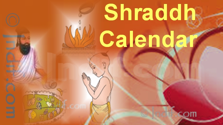 Pitra Paksha - Shraddh Calendar