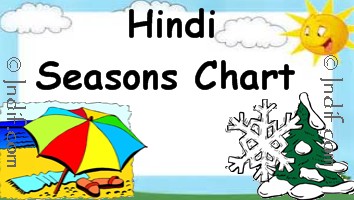 Hindi Seasons Chart 