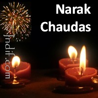 Narak Chaudas or Chhoti Diwali -Diwali Eve