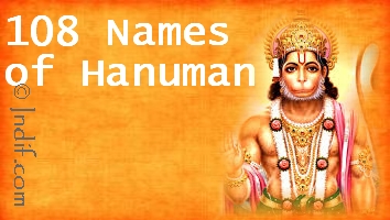 Shree Hanuman 108 Names