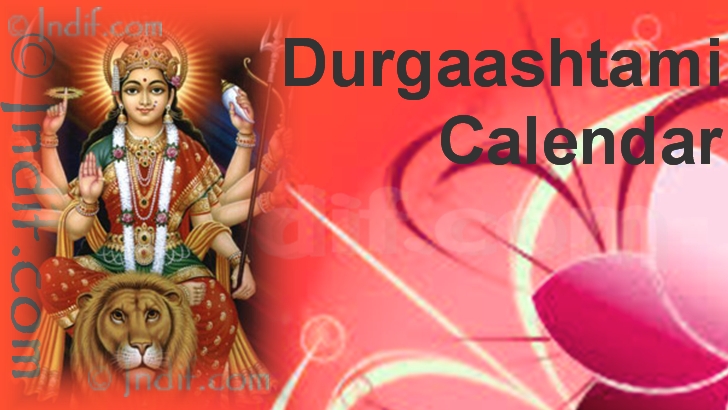 Masik (Monthly) Durgashtami Calendar